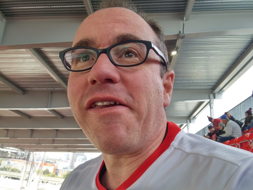 Neil Bendle at the Toronto FC Game