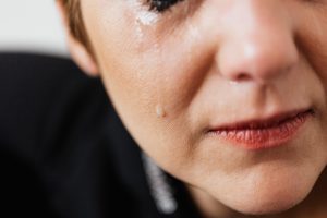 crying person