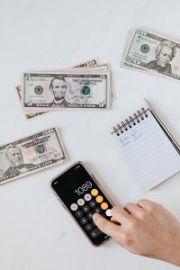 Dollars illustrating profits