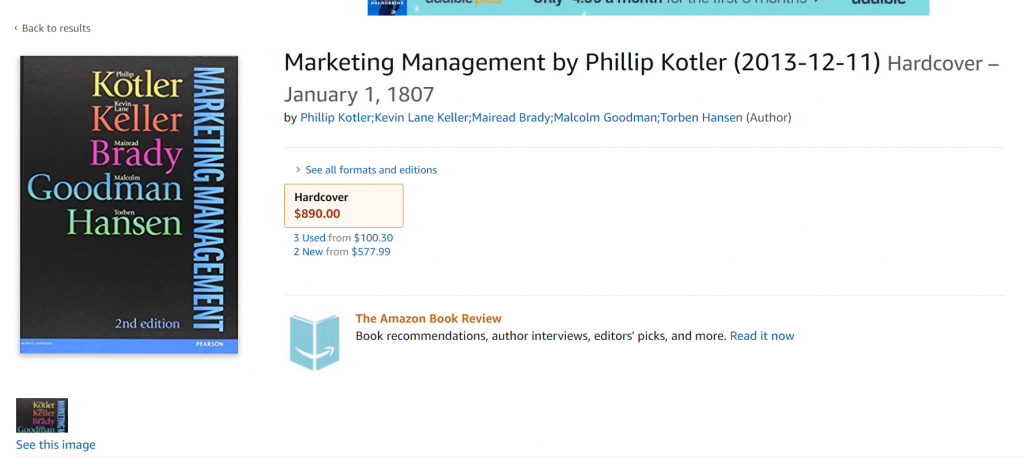 Marketing management 1807